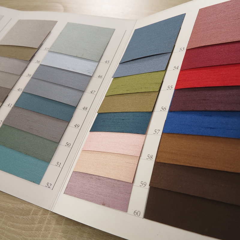 HB新中式竹节拉丝染色仿真丝墙布