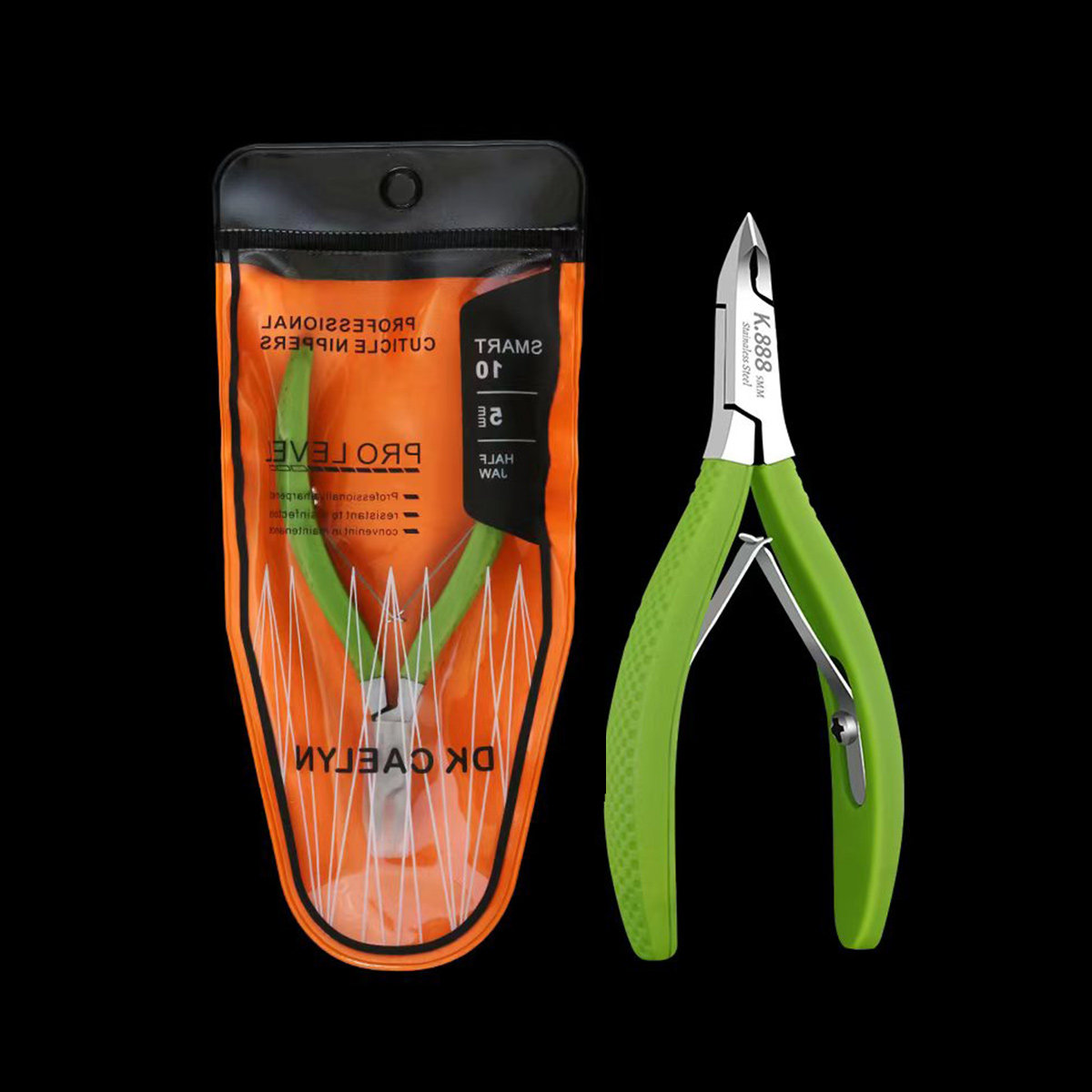 DKCAELYN DARK HORSE K666 죽은 피부 가위 전문 고급 죽은 피부 제거 손가락 손톱 도구 바브 제거 전용