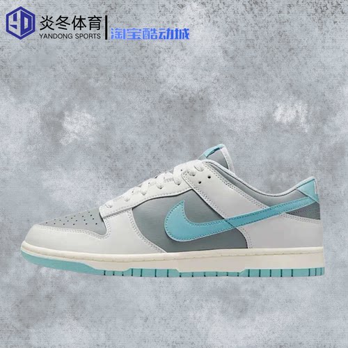 Nike灰蓝色复古休闲滑板潮鞋
