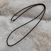 纯银扣手工绳项链挂绳固定扣款 挂玉坠翡翠蜜蜡水晶吊坠银饰佩绳