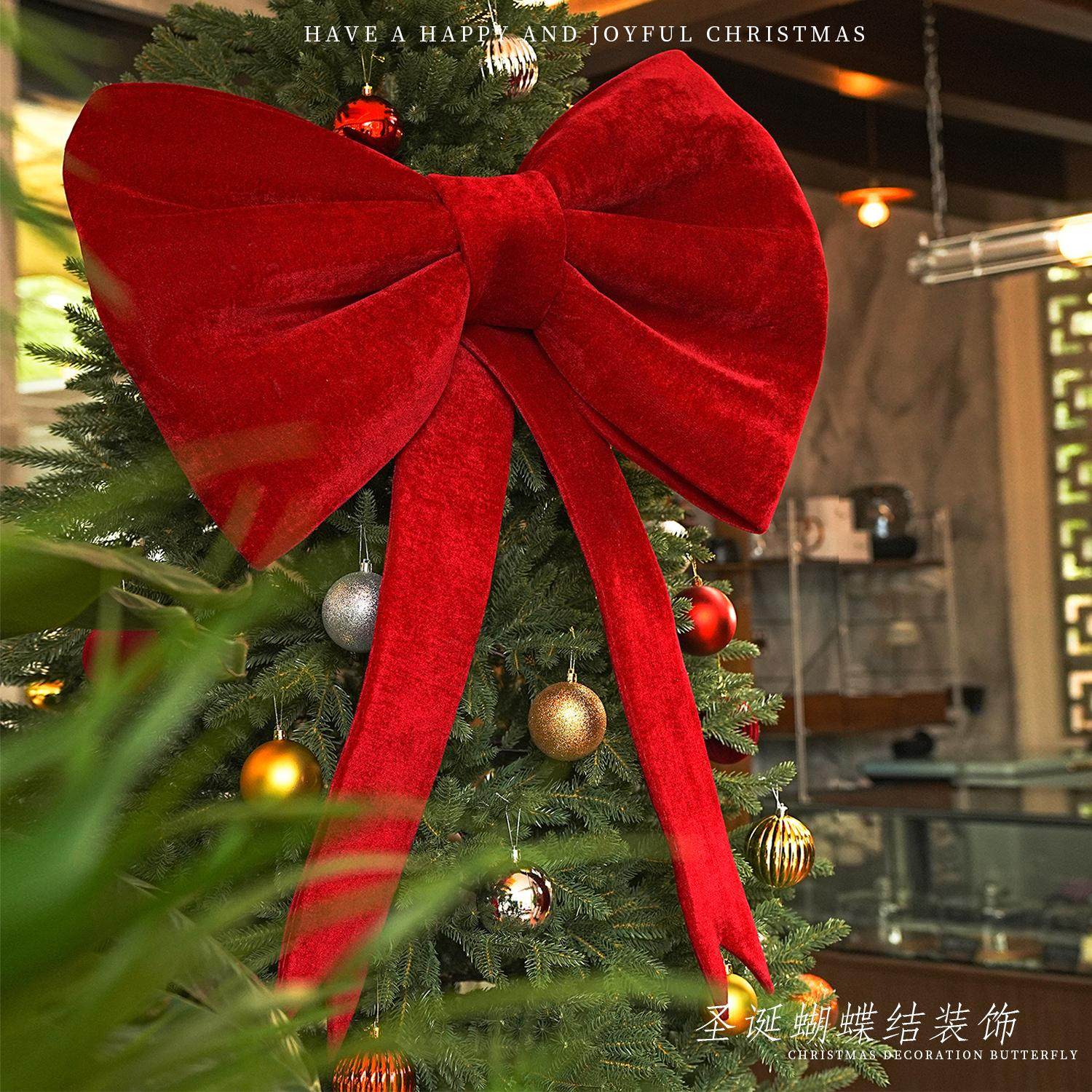 婚房布置红色丝绒超大蝴蝶结成品春节圣诞装饰商场橱窗新年背景墙,节庆用品/礼品,圣诞装饰品,淘宝优惠券,粉丝福利购,淘宝优惠卷