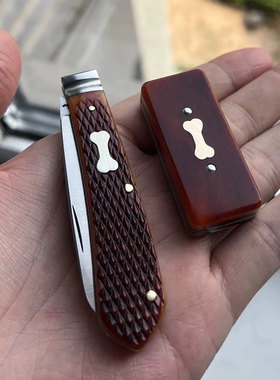 八筒Sao推牌无限位解压神器传统材料和钛合金完美结合EDC啪啪币