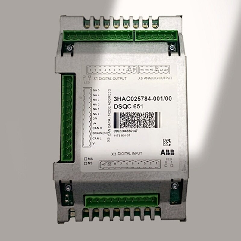 ABB机器人I/O单元板DSQC651输入输出信号板3HAC025784-001现货