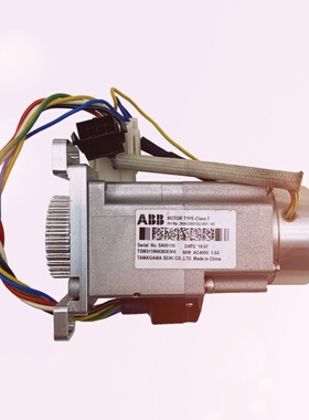 3HAC060152-001/00 ABB IRB1100五轴电机(带齿轮3HAC066200-001)