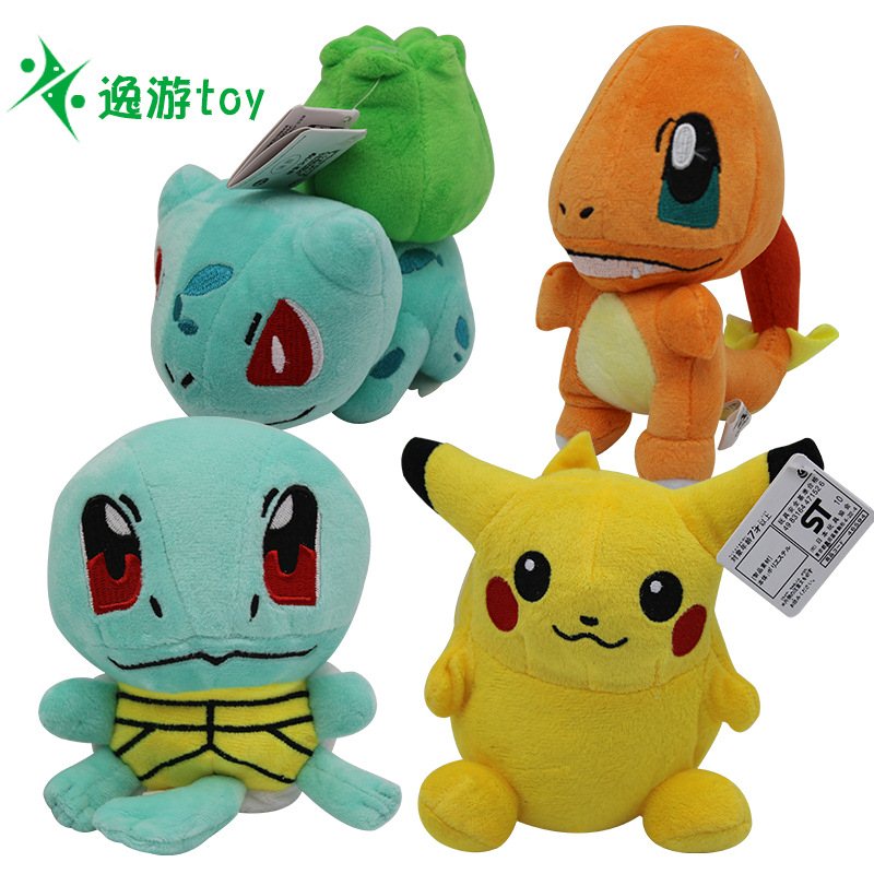 Pokemon fire dragon frog seed Jenny tortoise Pikachu stuffe|ruв категории игрушка/коляска/головоломка/блоки/модель, плюшевые игрушки - от Buy2taobao.com для оказания профессиональной услуги покупки агента Taobao