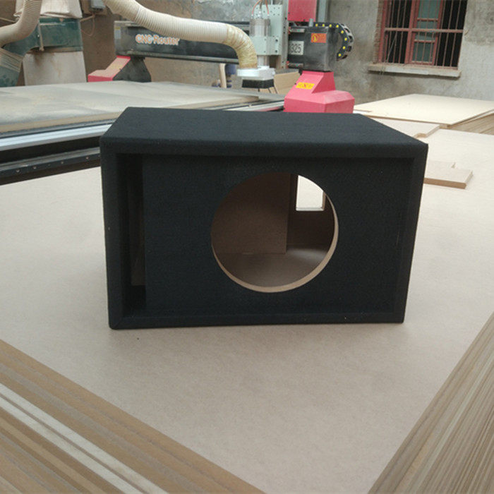 包邮8寸专业级低音炮风道式空箱 改装车载重低音倒向箱按要求开孔