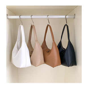 2025新款 简约小众慵懒风托特单肩包 休闲腋下包大容量百搭质感韩版