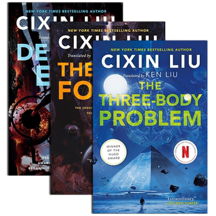三体套装 英文原版 The Three-Body Problem The Dark Forest Death's End 黑暗森林 死神永生 刘慈欣科幻作品搭Dune沙丘 时间机器