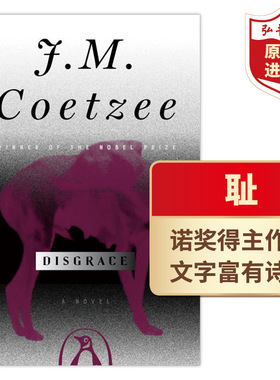 耻 英文原版 Disgrace JM库切 诺奖得主代表作 布克奖获奖作品 同名电影原著 南非 历史之耻 道德之耻