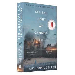 所有我们看不见的光剧版 英文原版 All the Light We Cannot See 当代畅销小说 Netflix剧集原著 普利策奖 搭愤怒的葡萄 紫色