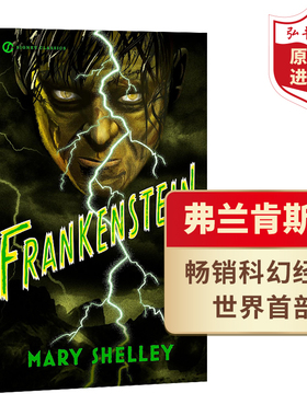 弗兰肯斯坦 科学怪人 英文原版 Frankenstein 玛丽雪莱 MaryShelley 首部科幻小说 课外阅读 搭黑暗物质 时间机器 隐身人 沙丘Dune