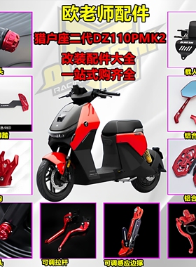 欧老师改装适用九号猎户座二代DZ110PMK2边撑短尾一体座改装配件