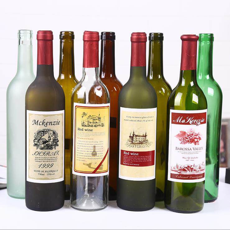 仿真法国高档红酒瓶装饰品洋酒瓶酒柜道具酒吧摆设收藏样板房摆件