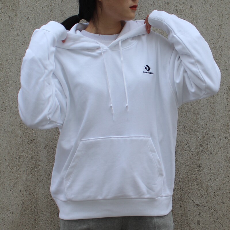 converse匡威女款星箭连帽套头衫