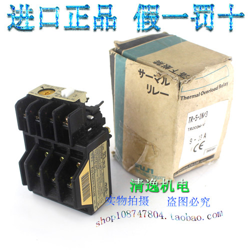 原装 正品现货 日本 富士 TR-5-1N/3 热过载继电器 9-13A
