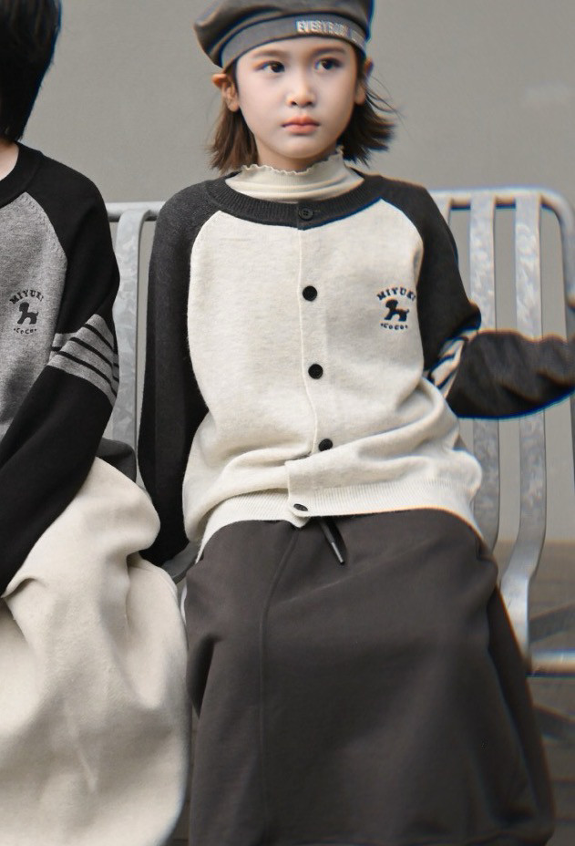 断码特价 2025秋冬新款 男女童羊毛衫中大童针织开衫毛衣28059