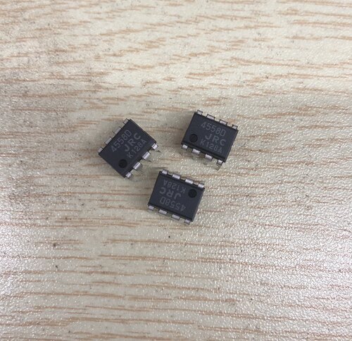 进口原装JRC NJM4558D 直插DIP-8 JRC4558D 全新双路运算放大器