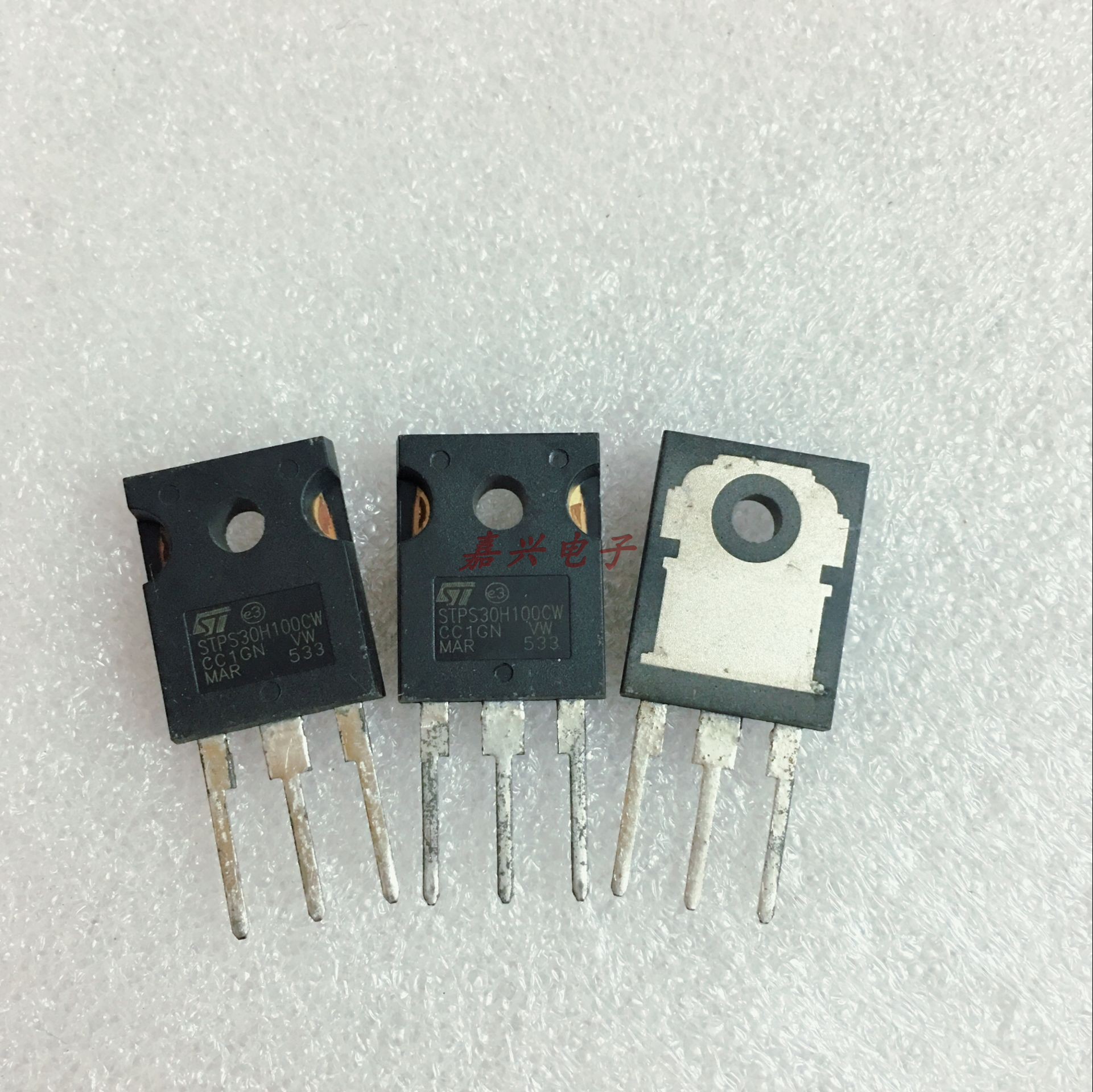 全新现货 STPS30H100CW 肖特基三极管 30A 100V TO-3P