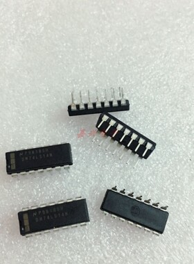 全新现货 DM74LS14N 六反相施密特触发器 直插DIP-14