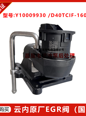云内国六原厂无锡隆盛EGR阀Y10009930/D40TCIF-160002废气阀