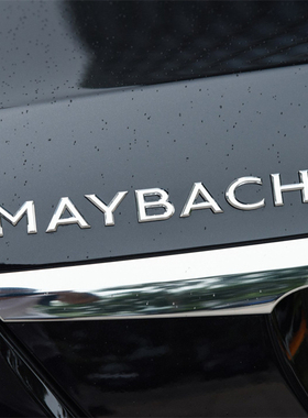 奔驰S级尾标后车标贴 S450L S320L S500L S400L 标志字标改装装饰