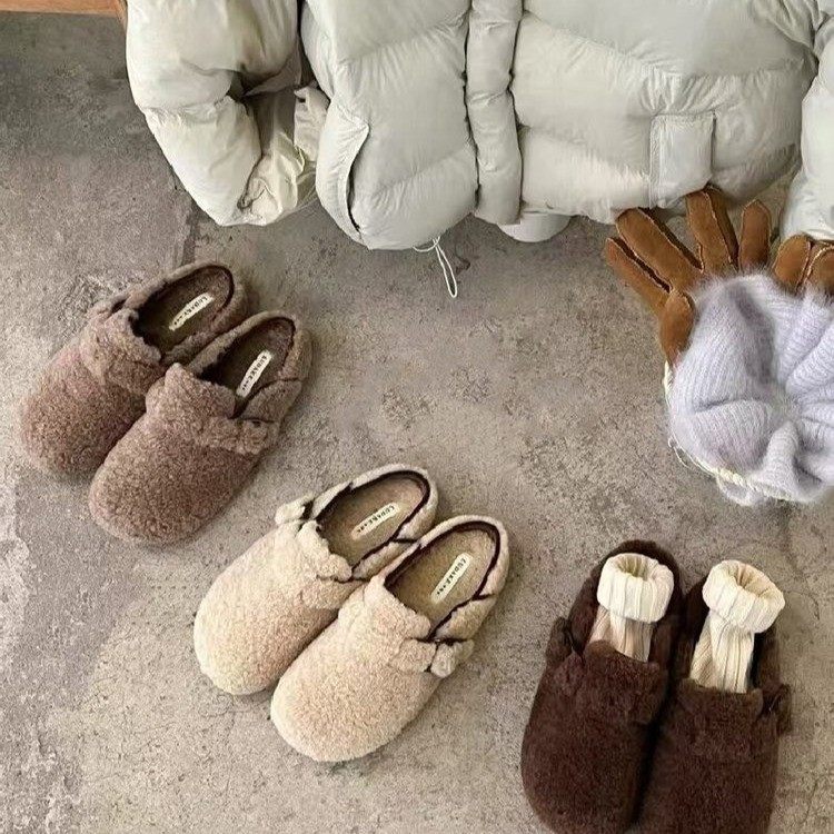 【万达撤柜】品牌专场白色毛毛鞋