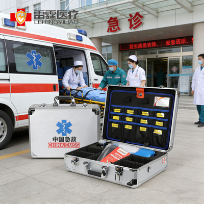 铝合金出诊急救箱来图定制开票