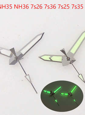 绿色发光表针适用于NH35 NH36A 7s26 7s36 7s35 6r15 4r15 4r36