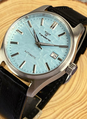 NH35A飞行员机械手表200米防水男士自动商务表蓝宝石玻璃