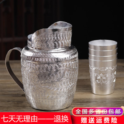 泰式餐具锡杯子东南亚风格工艺品