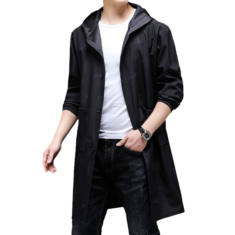 雅里彬品牌春夏四季长袖秋冬宽松薄款工作服韩版夹克外套连帽罩衣