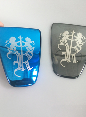 适于荣威RX5 ERX5 360 i6 RX3 750中网标改装蓝黑色前后方向盘标