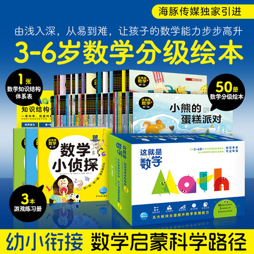 这就是数学：全53册（盒装）