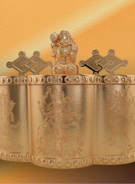 李居明吉祥物胜利大财箱摆件家居客厅办公室装饰九运财箱