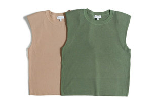 澳洲时尚 WITCHERY  圆领无袖薄垫肩女款修身针织衫22081120