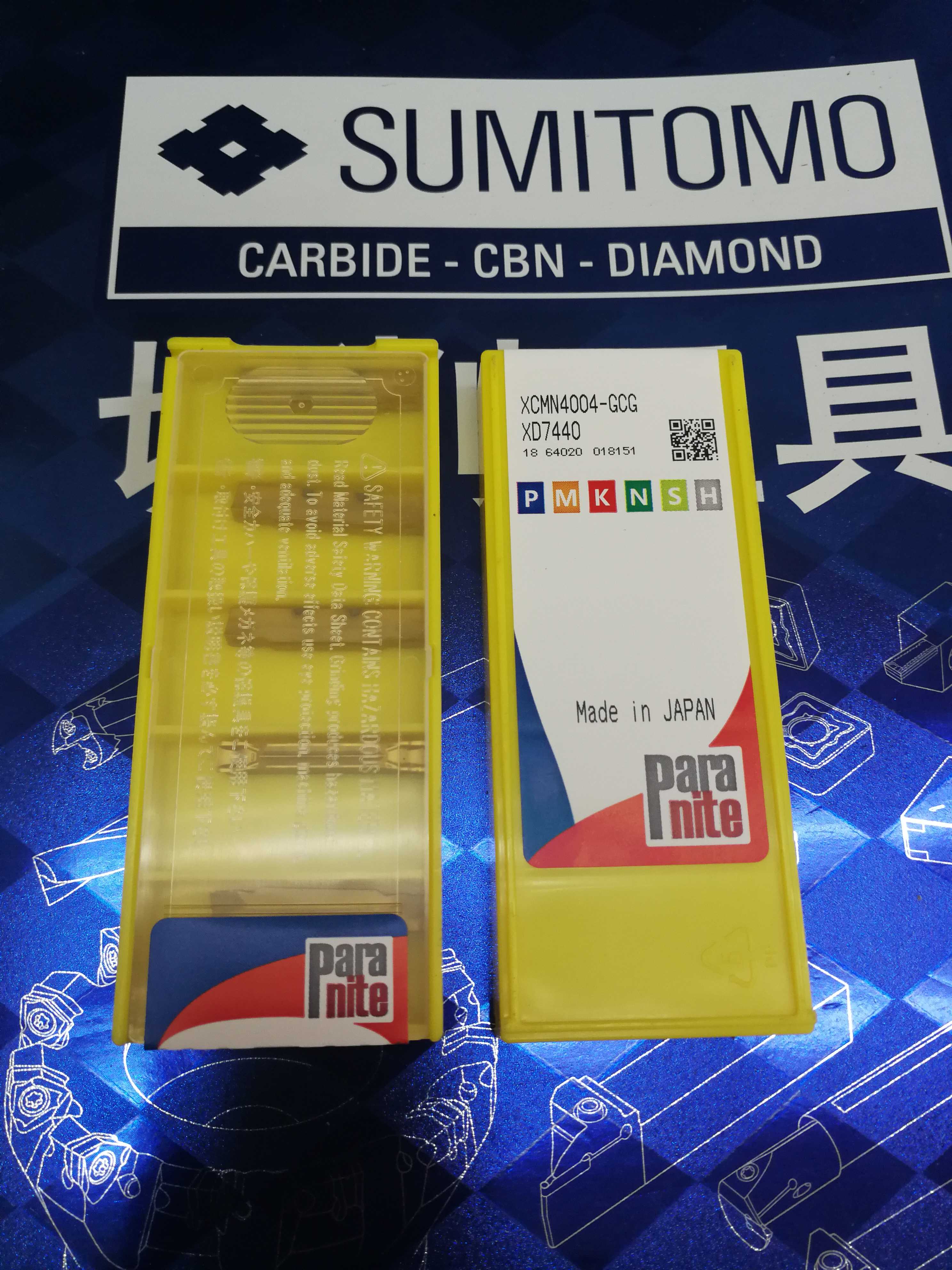 帕拉奈特paranite刀粒/XCMN4004-GCG XD7440/4mm切断切槽车刀粒