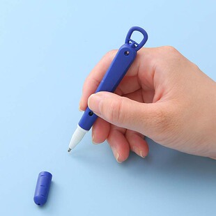 看守所监狱安全笔调查谈话专用笔留置安全室签字笔尖回缩防吞咽笔