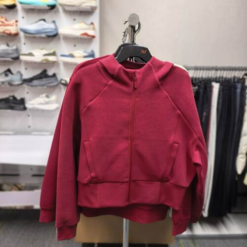 361度女款春季新款连帽开襟卫衣 562614825