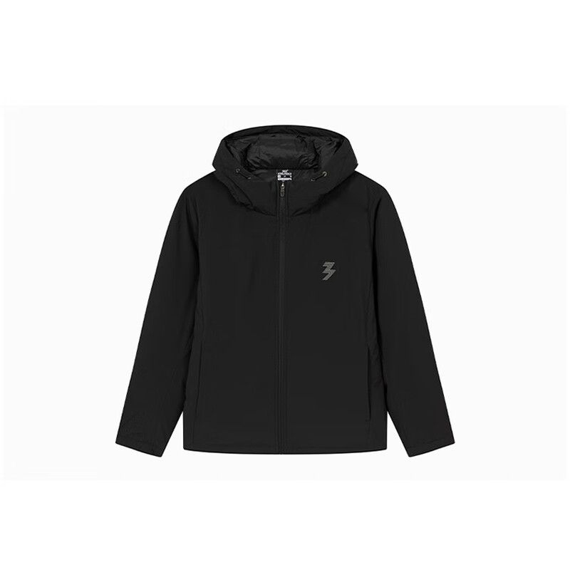 361度女式羽绒服鸭绒短款连帽外套保暖上衣2025冬季新品562542303