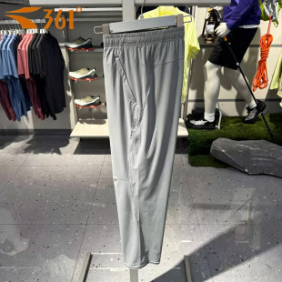 361度男式运动裤2026秋季新款舒适柔软百搭薄款运动长裤552632710