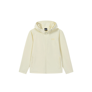 361度运动风衣外套女连帽防风冲锋上衣软壳衣秋季新品562534026A