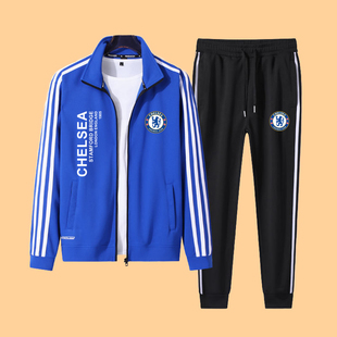 欧冠切尔西长裤足球训练运动服外套春秋季2025新款夹克休闲服套装