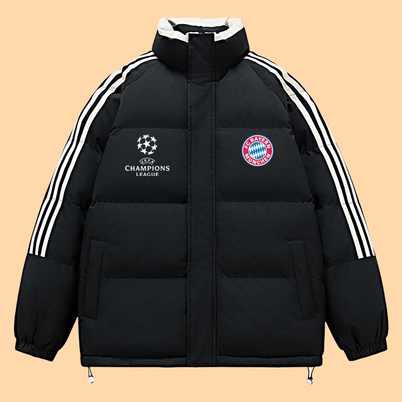 宽松男款冬季保暖羽绒棉服大码