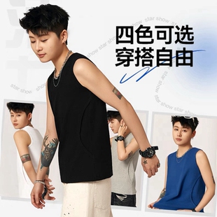 佐驰歌束胸可外穿超平胸束胸塑胸内衣女长款 背心大胸显小 运动无袖