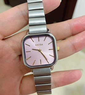 BREDA欧美经典手表轻奢小众女表日本石英方形女表手链INS时尚简约