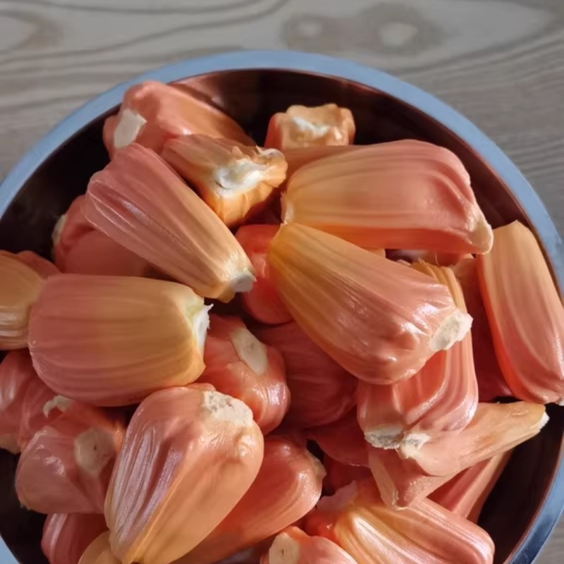 越南进口鹅泉湖印尼红肉菠萝蜜干苞红心木菠萝当季水果热带水果