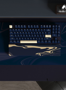 GMKGalaxy银河Stargaze观星 Trackday赛道日键帽腕托机械键盘树脂