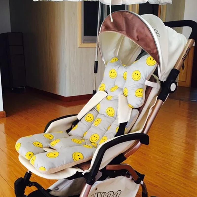 韩版婴儿童车推车坐垫棉垫伞车靠垫安全座椅餐椅棉垫透气四季通用