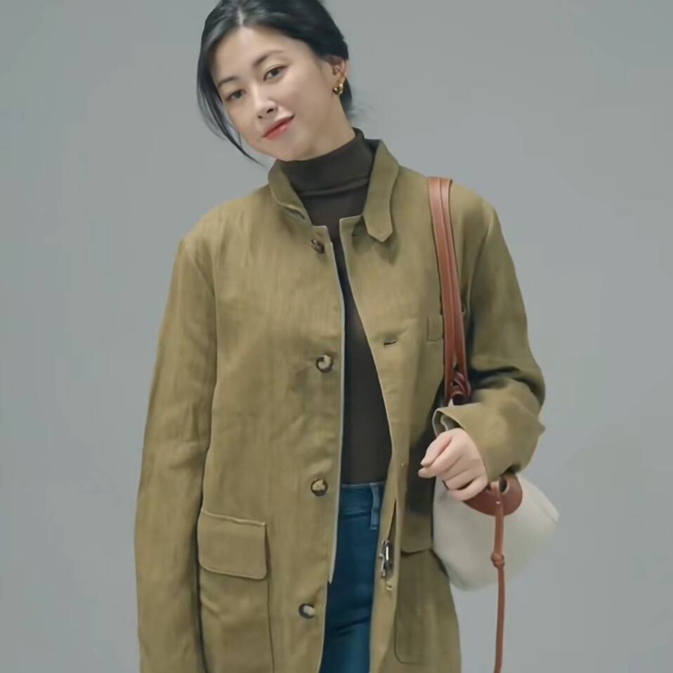 他为什么依然单身朱珠同款外套