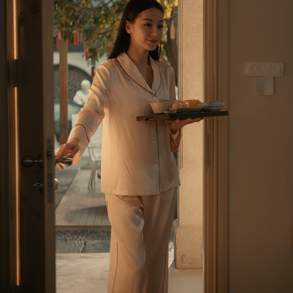 枭起青壤迪丽热巴聂九罗同款睡衣